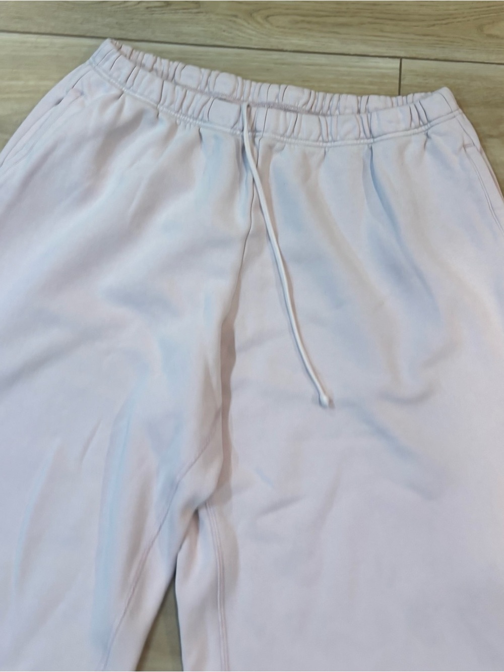 SKIMS Women's Pink Baggy Wide Leg Sweatpants Size XL - Picture 3 of 9
